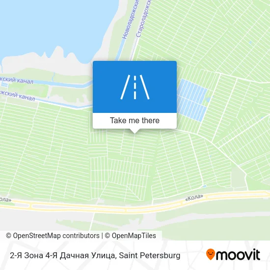 2-Я Зона 4-Я Дачная Улица map