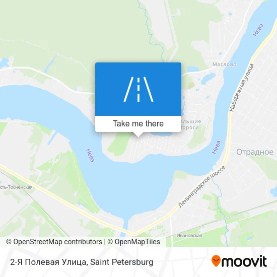 2-Я Полевая Улица map