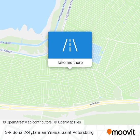 3-Я Зона 2-Я Дачная Улица map