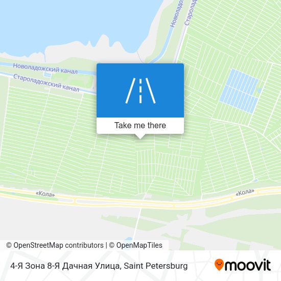 4-Я Зона 8-Я Дачная Улица map