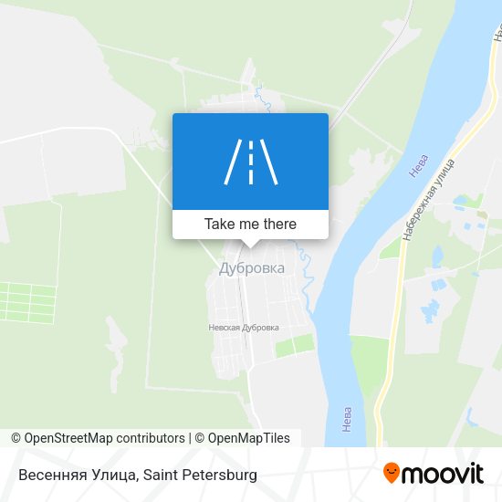 Весенняя Улица map