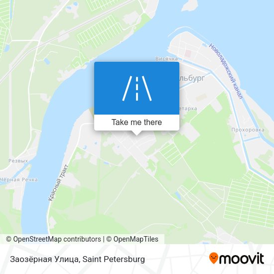 Заозёрная Улица map