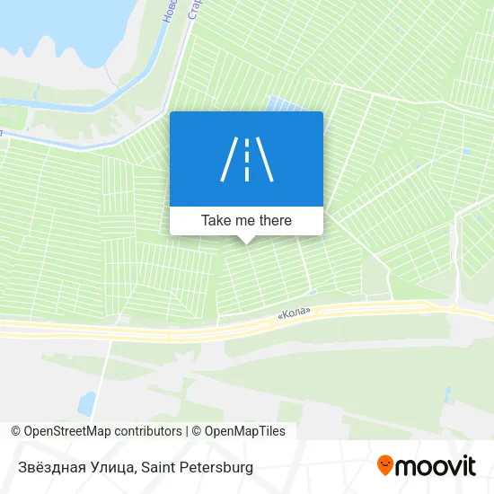Звёздная Улица map
