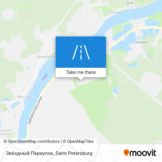 Звёздный Переулок map