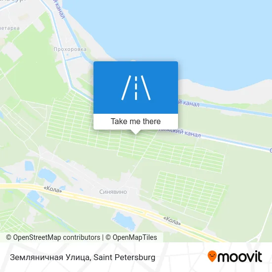 Земляничная Улица map