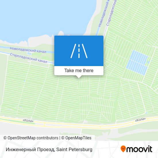 Инженерный Проезд map