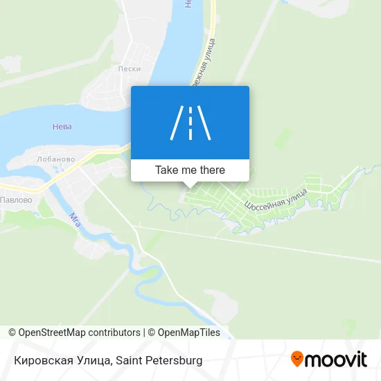 Кировская Улица map