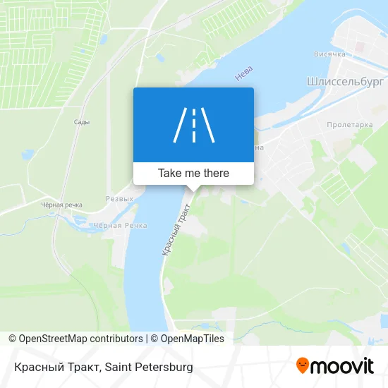 Красный Тракт map