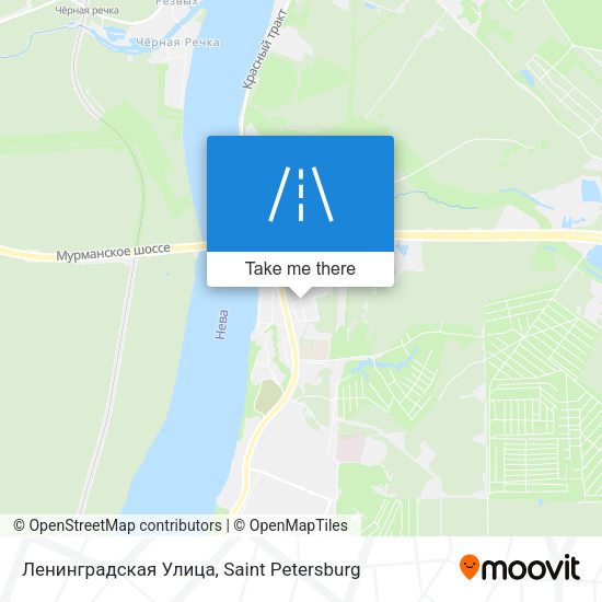 Ленинградская Улица map