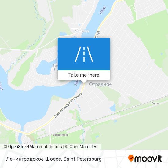 Ленинградское Шоссе map