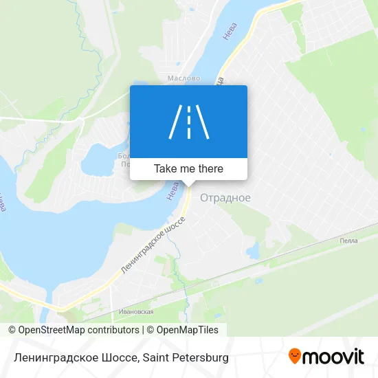 Ленинградское Шоссе map