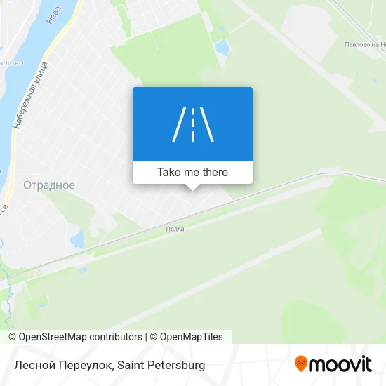 Лесной Переулок map