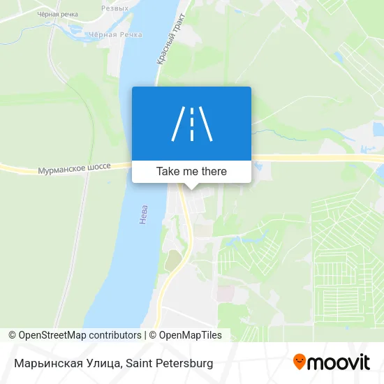 Марьинская Улица map