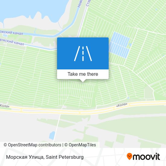 Морская Улица map