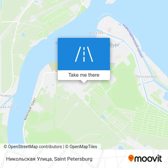 Никольская Улица map