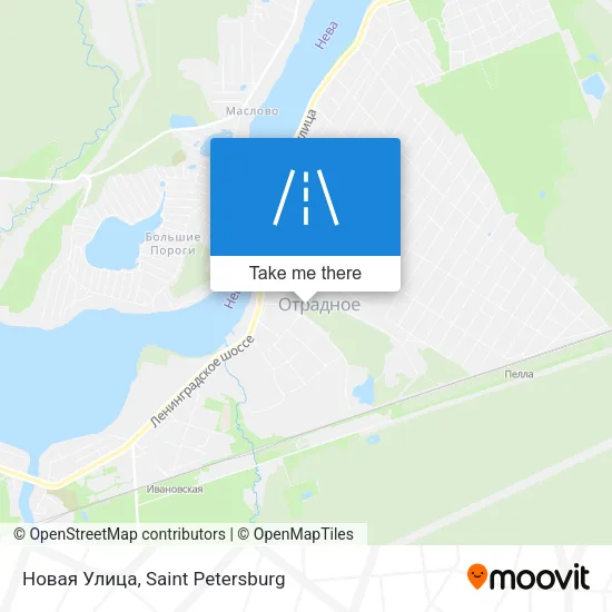 Новая Улица map