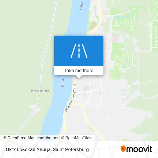 Октябрьская Улица map