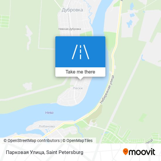 Парковая Улица map