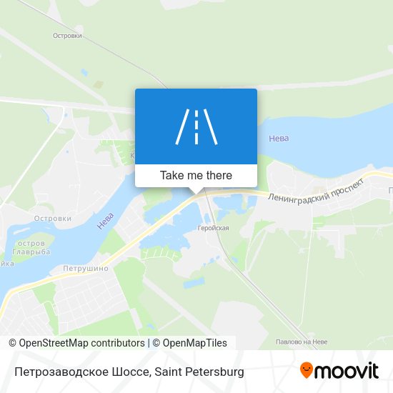 Петрозаводское Шоссе map