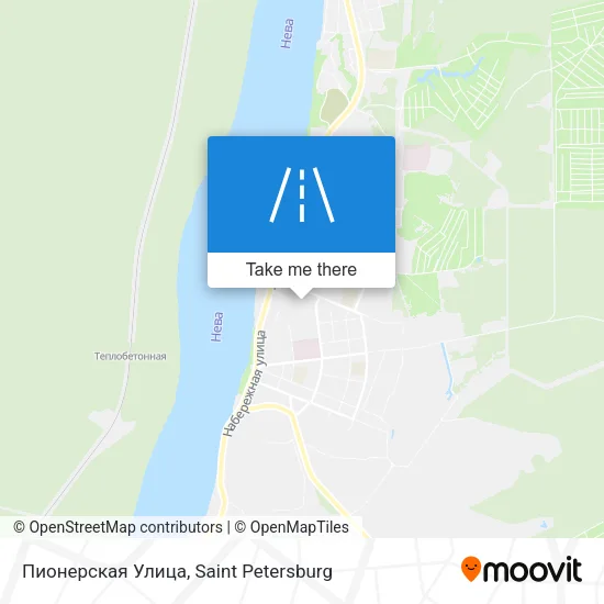 Пионерская Улица map