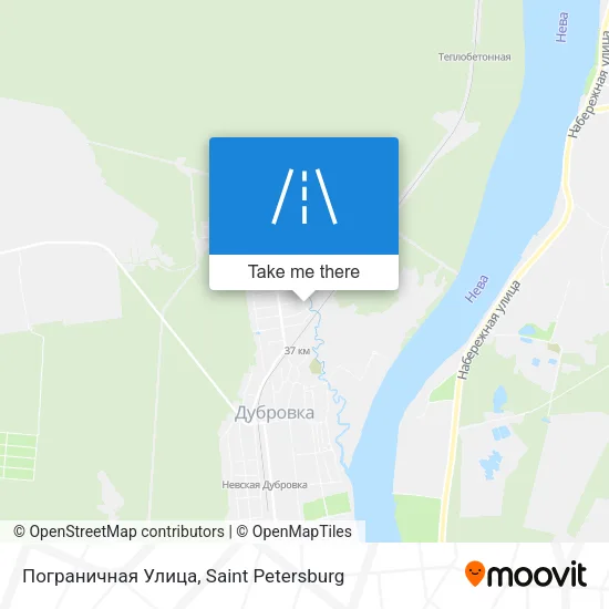 Пограничная Улица map