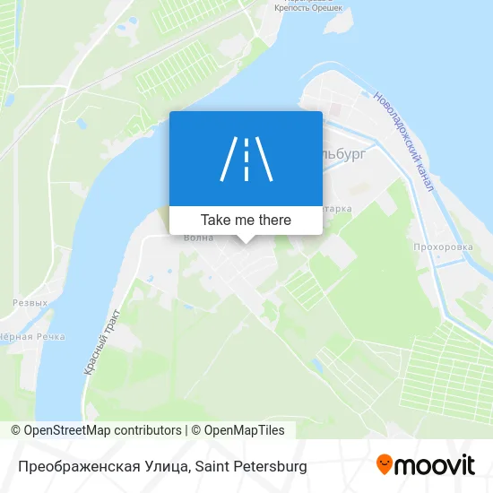 Преображенская Улица map