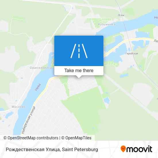Рождественская Улица map