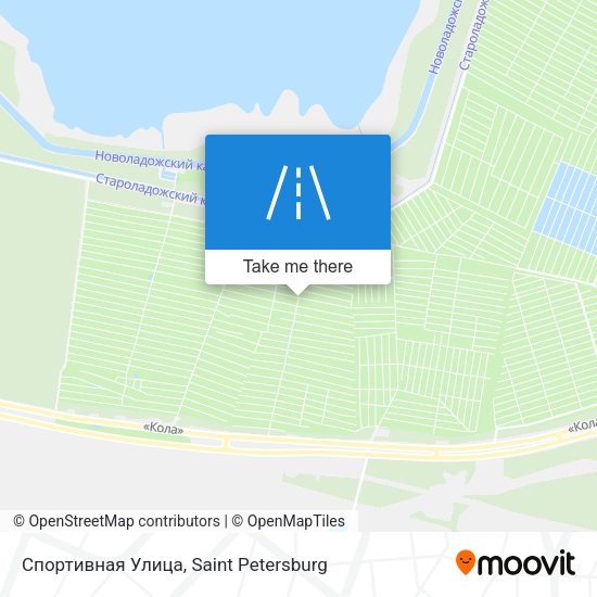 Спортивная Улица map
