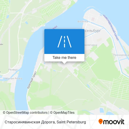 Старосинявинская Дорога map