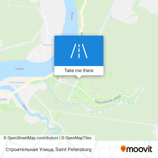 Строительная Улица map