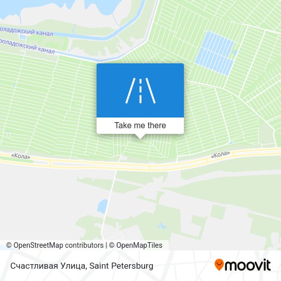 Счастливая Улица map