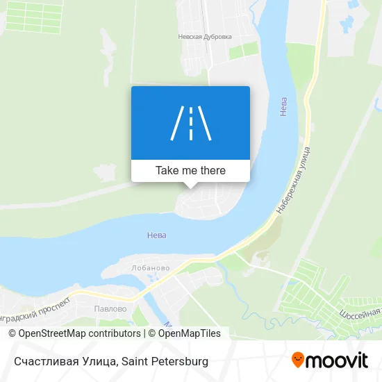Счастливая Улица map