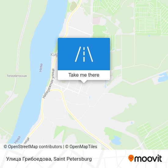 Улица Грибоедова map