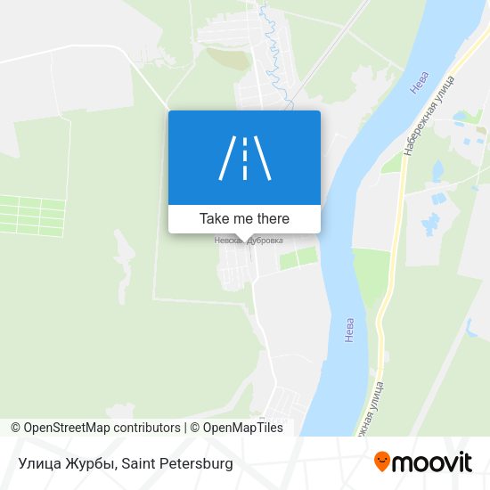 Улица Журбы map