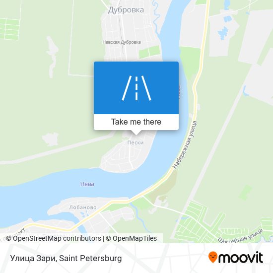 Улица Зари map