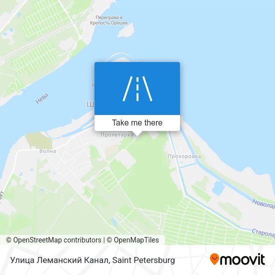Улица Леманский Канал map