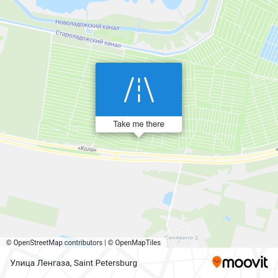 Улица Ленгаза map