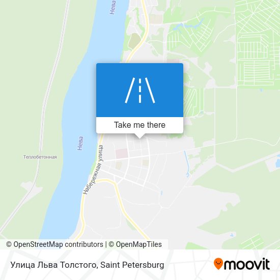 Улица Льва Толстого map