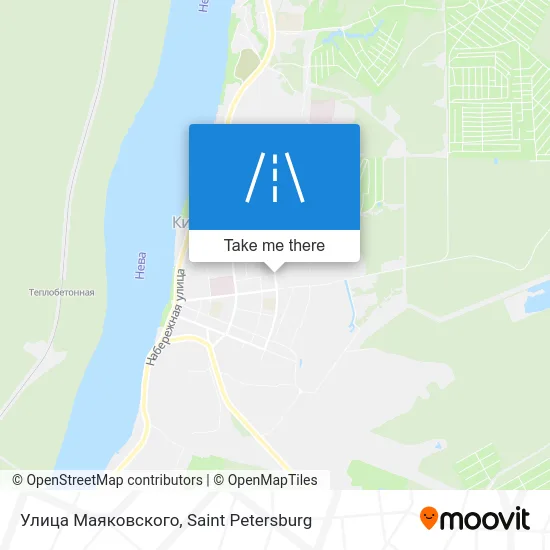 Улица Маяковского map