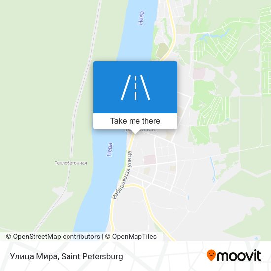 Улица Мира map