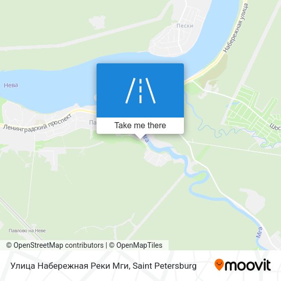 Улица Набережная Реки Мги map