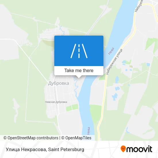 Улица Некрасова map