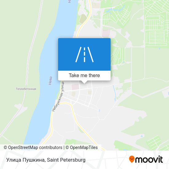 Улица Пушкина map