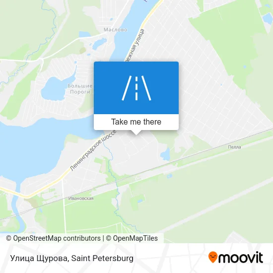 Улица Щурова map