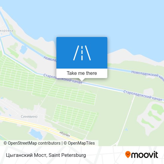 Цыганский Мост map