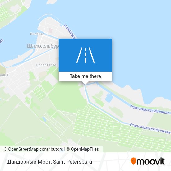 Шандорный Мост map