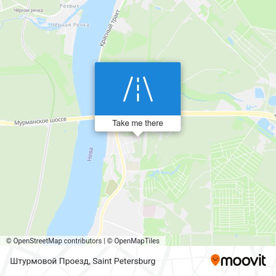 Штурмовой Проезд map
