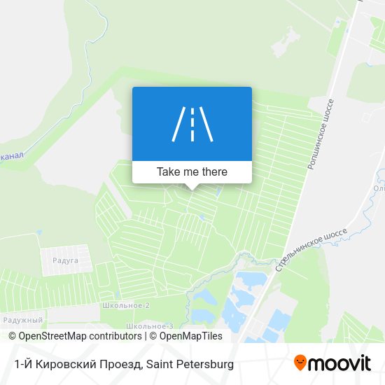 1-Й Кировский Проезд map