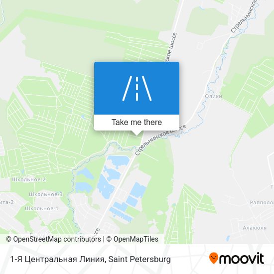 1-Я Центральная Линия map