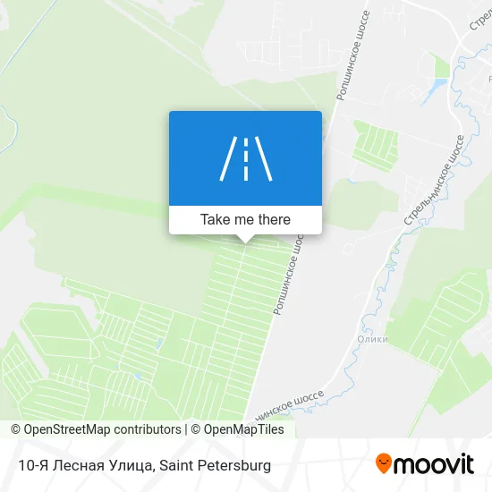 10-Я Лесная Улица map